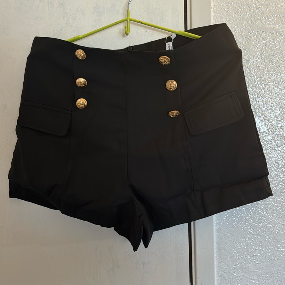 Black shorts